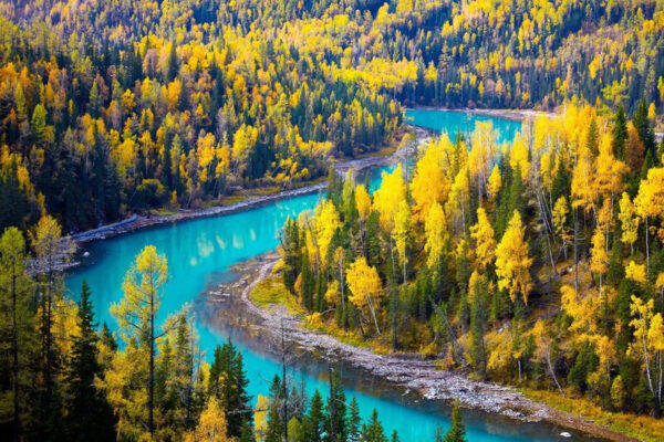 KỲ QUAN BẮC TÂN CƯƠNG – HỒ KANAS, VỊNH NGŨ SẮC & LÀNG HÒA MỘC